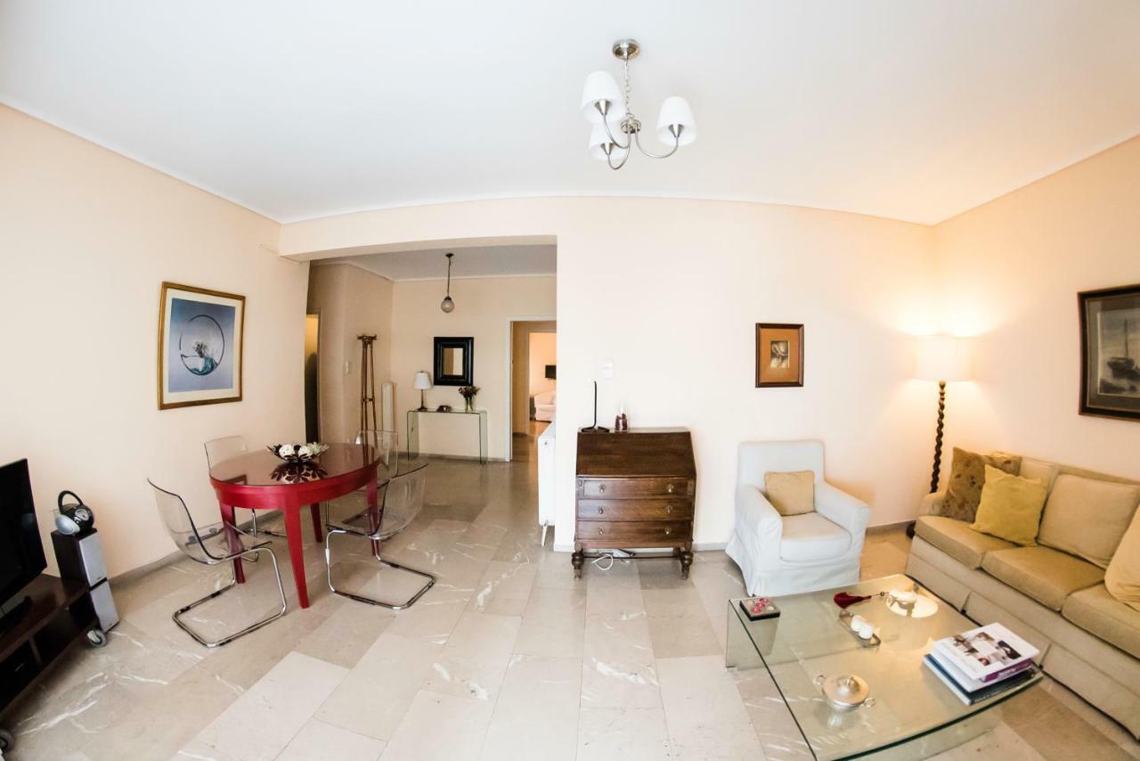 Flisvos Seafront-Marina Apartment Athen Exterior foto